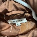 PacSun Cropped  Brown Puffer Jacket Photo 3