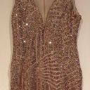 sequin low cut cocktail dress Size 6 Photo 0