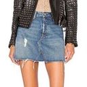 GRLFRND  Eva Denim Mini Skirt Walk This Way Photo 1