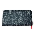 Disney  Mickey Mouse Wallet Wristlet Aldi 2024 Doodle Zip Around NWT Photo 1