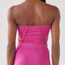 Urban Outfitters Berry/ Hot Pink Strapless Top & Skirt Set Photo 3