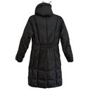 Cole Haan  Signature Black Down Midi Length Puffer Coat XS Classic Minimalist Photo 5