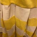 Tiana B  SUNNY YELLOW AND WHITE STRIPED DRESS SIZE 14 Photo 2