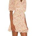 Free People  Bonnie Mini Dress Floral Orange/Cream NEW Size Medium Photo 1