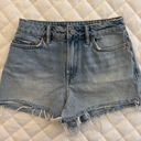 All saints Denim High Waisted Shorts Photo 0