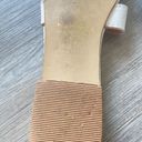 Kaanas  Santorini White Leather Slide Sandals Size 7 Photo 3