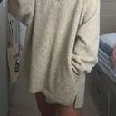 Oversized Cat Sweatshirt Tan Size XL Photo 0