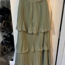 Lulus sage green tiered maxi dress Photo 2