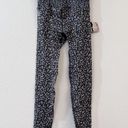 Free People Movement  Good Karma Leopard Print Leggings in Carbon NWT Size XS Photo 1