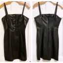 BB Dakota | Nice & Cool Vegan Leather Dress in Black size 2 Photo 3