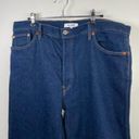 RE/DONE  '90s High Rise Loose Dark Wash High Rise‎ Straight Leg Jean Photo 2