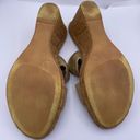 Italian Shoemakers Italian Shoemaker wedge sandal gold metallic women Size 9M Photo 8