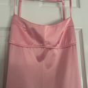 Amazon Pink Satin Slip Dress Photo 1