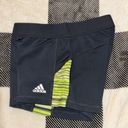 Adidas  Navy Blue/Green Spandex size small Photo 2