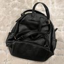 Mini Leather Backpack Black Photo 1