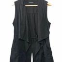 Dear John  Denim Waterfall Black Utility Vest S Photo 0