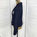 Tommy Hilfiger  French Terry Knit Schoolboy Blazer Jacket Blue Medium Photo 1