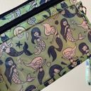 Simply Southern  teal/blue/white mermaid wristlet Photo 6