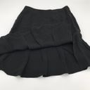 Rachel Zoe  Black Pleated Flare Mini Skirt Photo 3