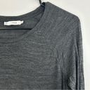 Vince  Long Sleeve Grey Lightweight Top/T-shirt Size Small Photo 3