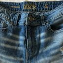 Buckle Black Jean Shorts Photo 2