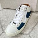 Jimmy Choo NIB  Mailibu Mix White Leather Lace-Up Sneaker Sz 8 Photo 2