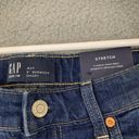 Gap Women's Mid-Rise  Denim 9in Bermuda Shorts Stretch Size 4/27 Photo 3