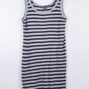 Vince  Striped Ribbed Heathered Tank Top Photo 1