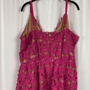 City Chic  Shocking Pink So Fancy Crochet Lace Dress Sz.XL(22) NWT Photo 8