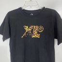 Krass&co XLARGE clothing . Los angeles Black crew neck cheetah logo cotton tshirt Photo 1