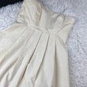 Tracy Reese ANTHROPOLOGIE Presanella Dress Strapless Ivory Cotton  size 4 NWT Photo 13