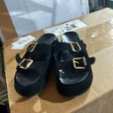 Platform Buckle Sandals Size 6.5 Photo 1