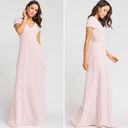 Show Me Your Mumu  Geneva Vintage Rose Stretch Crepe Maxi Bridesmaid Dress Gown Photo 1