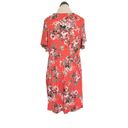 Harper Haptics By Holly  Womens Dress Sz Small Floral Pleated Pockets Babydoll Photo 2