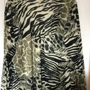 cj banks  women’s 3X zip up top or jacket. Animal print. Photo 1