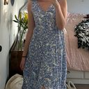 Jessica Simpson Women’s Maxi Blue Floral Dress  Photo 0