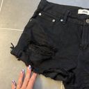 Just Black Denim Jean Shorts Photo 2