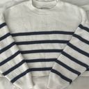 Hollister Cropped Striped Sweater Photo 0