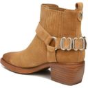 Sam Edelman Bellamie Harness Booties Camel Leather Suede Tan Edgy Ankle Boots 7 Photo 1