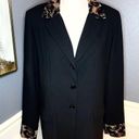 Danny & Nicole  leopard & lace accent overcoat Photo 1