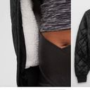 American Eagle aerie OFFLINE By Sherpa Lined Puffer Bomber Jacket Photo 3