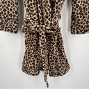 Vera Bradley  Robe Size Small/Medium Animal Print Fleece Fuzzy Lounge Comfy Plush Photo 7