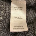 CAbi  #720 Circle knit cardigan sweater shawl collar open front draped M Photo 4