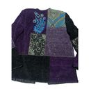 indigo. Moon Embroidered Coat Purple Photo 2