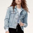 Aritzia Wilfred Free Bishamber Denim Jacket Photo 0