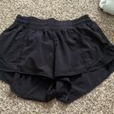 Lululemon Black Hotty Hot Shorts Photo 0