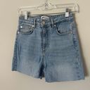 ZARA Light Waist High Waisted Denim Jean Shorts Photo 0