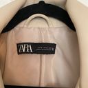 ZARA Cropped Faux Leather Jacket Photo 4