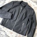 Baccini Ladies Faux Leather Moto Jacket  Vegan Leather biker Coat XL Petite NEW Photo 0