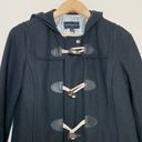 Banana Republic  Factory Wool Blend Hooded Toggle Button Front Peacoat Size S Photo 1